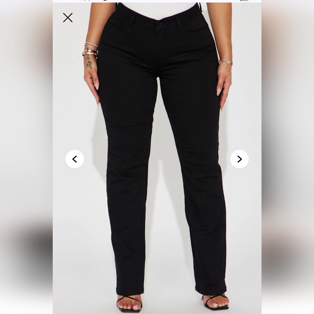 Fashion Nova Black Women Jeans